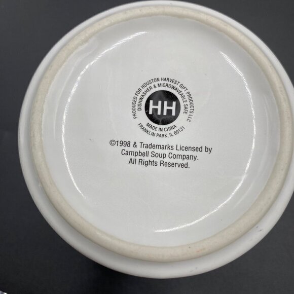 Vintage Campbells Soup Kids Houston Harvest Ceramic Mug 1998 - Picture 6 of 6